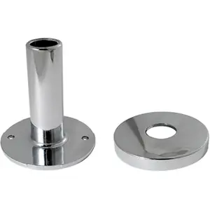 0.5 in. Flange & Tube Cover, Chrome
