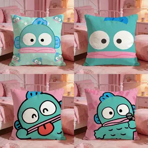 Playful Sea Creature Hangyodon Cushion Cover Ultra-Soft Reversible Plush Pillow Cover | Double-sided fluffy comfort for car, sofa, bedroom | Skin-friendly fabric | Easy clean & maintain | Stylish home decor | Perfect gift for family & friends