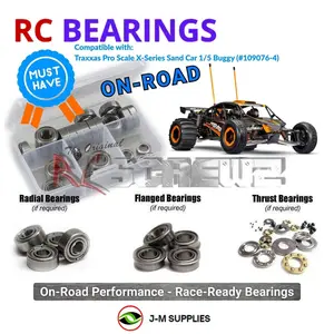 RCScrewZ Metal Shielded Bearings tra149b for Traxxas Pro Scale X-Series Sand Car (#109076-4) | RCX
