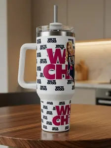 Erika x Druski Kirk White Chicks Tumbler, Erika Kirk Meme Tumbler, Movie Parody Unisex Tumbler