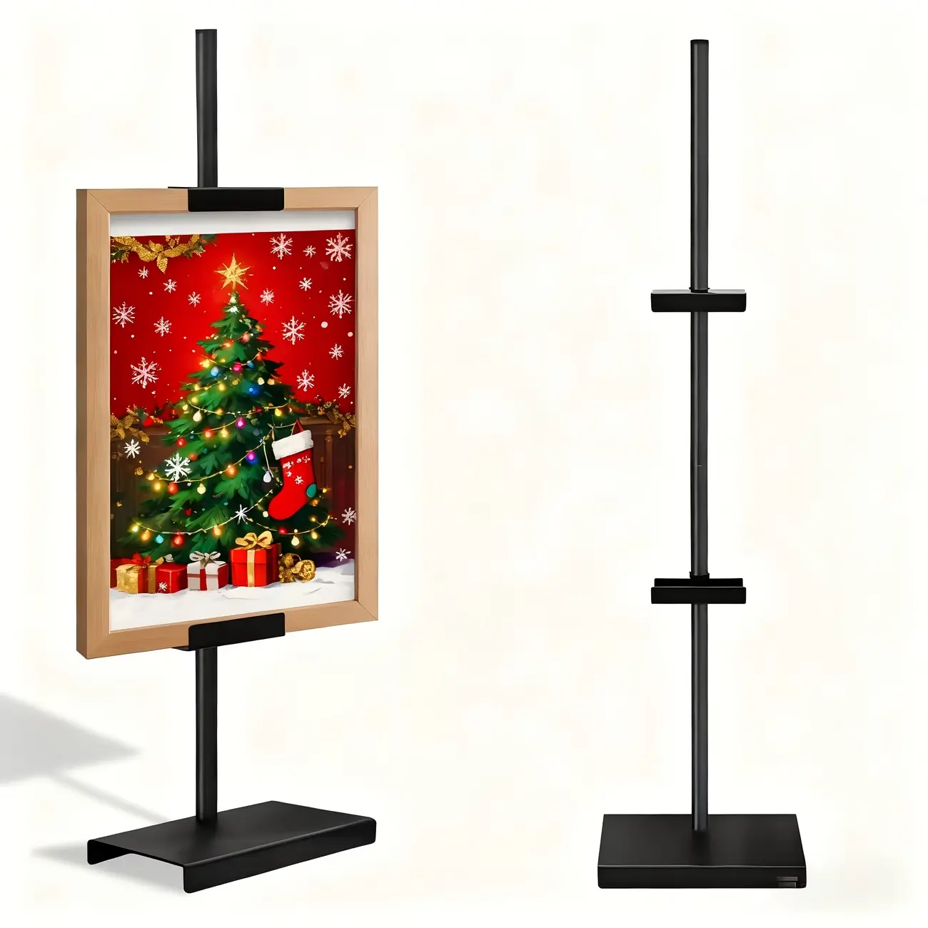 Desktop Picture Frame Stand, Easel, Display Stand Adjustable Height Ideal for Displaying Picture Frames, Artwork, Canvases, Certificates Home Decor Essentials, Christmas Decorations, Christmas Gifts