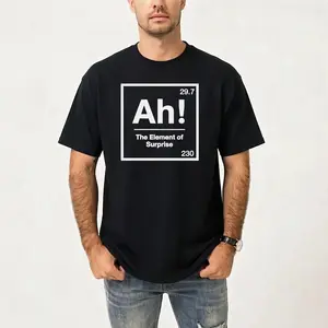 Project Hail Mary AH! Element of Surprise T-Shirt, Project Hail Mary Movie Shirt, Movie Fans Merch, Chemistry Joke Tee