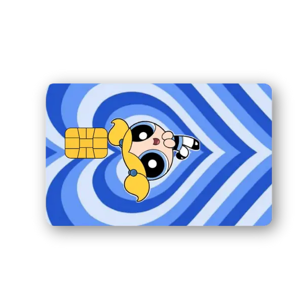 Holographic Cute Skin Credit Card Yk2 Teme .