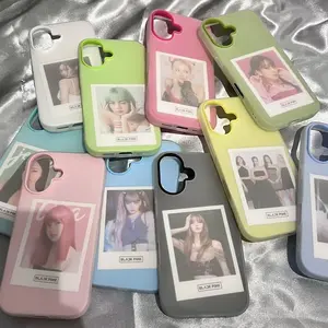 Phone case with a simple design, solid color, and a jelly-like feel. Suitable for iPhone 17, 16, 15, 14, 13, 12, 11promax. Can hold photos. Size XS.