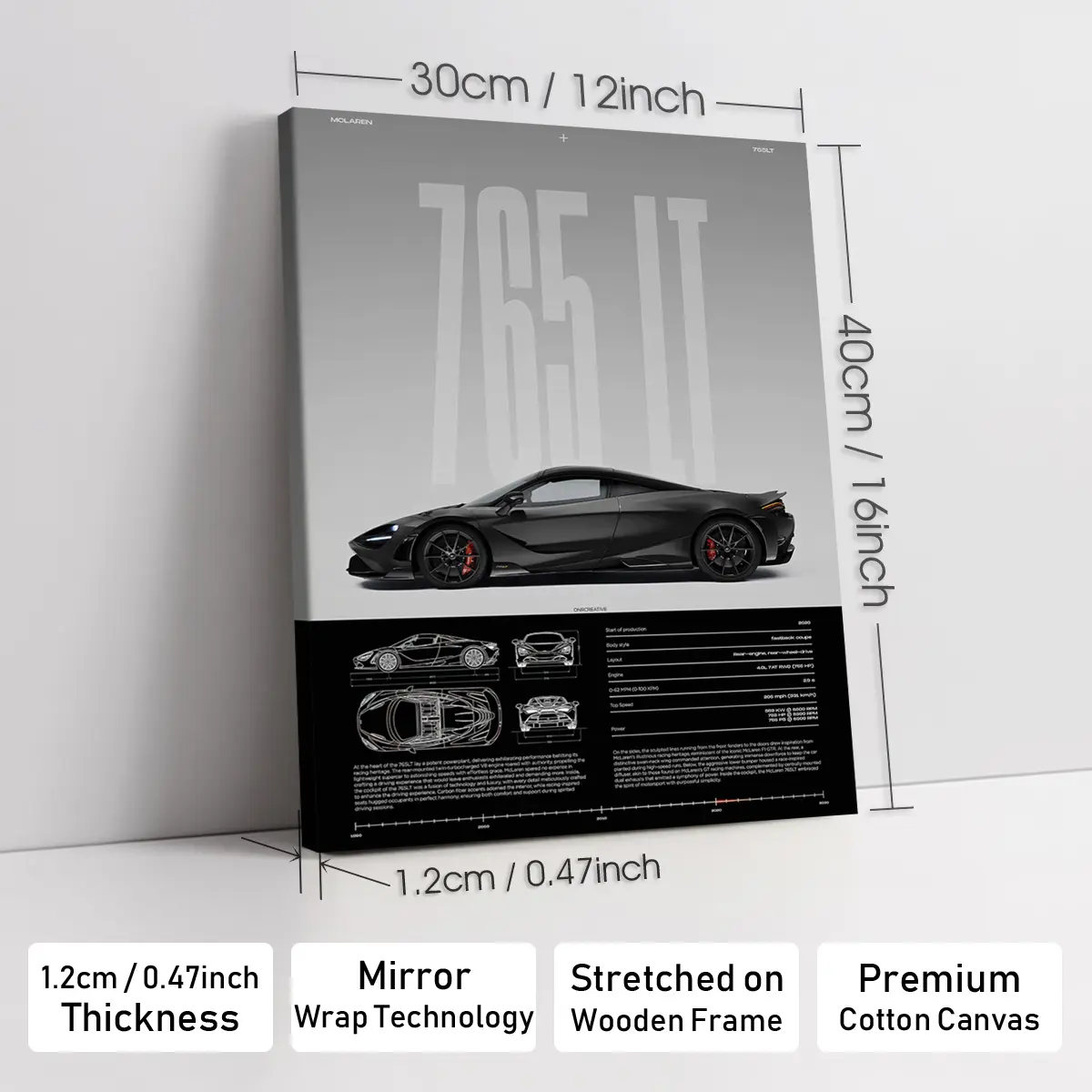 12X16inch(Framed)-G1