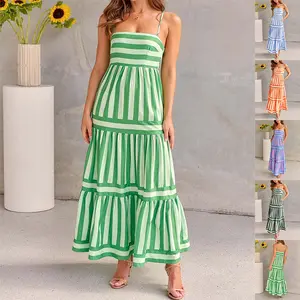 Maison Evolve Striped Summer Dress