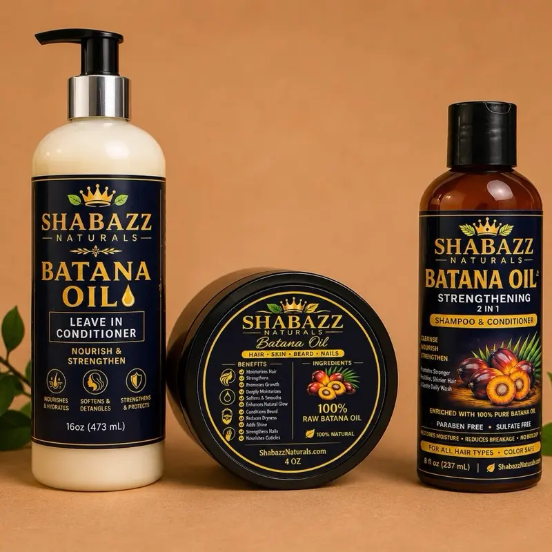 Shabazz Naturals Ultimate Batana Hair Growth & Repair Bundle