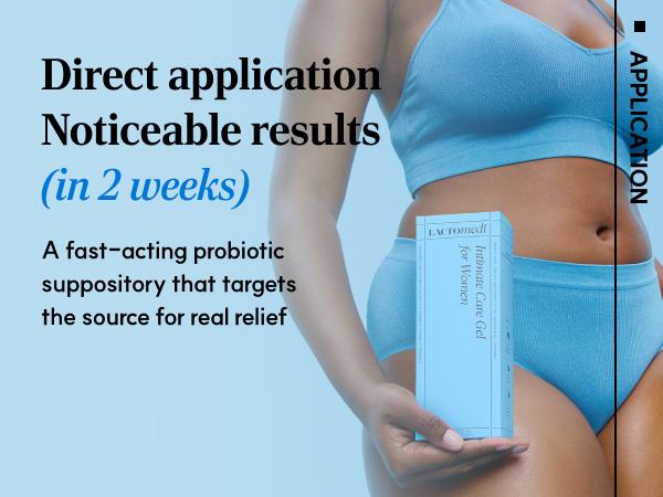 LACTOMEDI Intimate Care Gel for Women (10 pcs) – Probiotic pH Balancing Gel for Odor, Freshness & Daily Vaginal Comfort – Korean Feminine Care