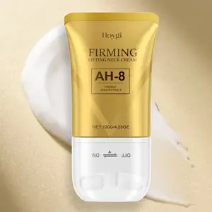 AH-8 Neck Firming Cream with Roller for Crepey Skin Body Care Comfort, Moisturizing, Anti-Aging Neck Cream with Peptide, Collagen Smooths Wrinkles & Fine Lines Skin Care Skin Repair Moisturizer