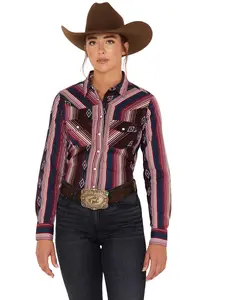 Rank 45 Women's 45&Reg; Southwestern Stripe Print Heritage Snap Stretch - Rwho22w80