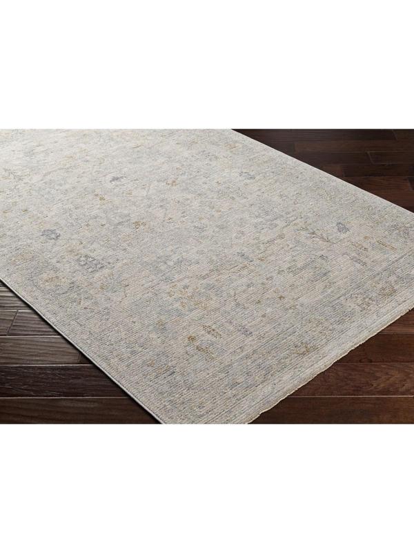 Livabliss AVT2348-53RD Avant AVT-2348 Traditional Weave Machine-Woven Round Decorative Rug, 5 ft. 3 in. x 5 ft. 3 in. Multi-Color Polyester Face, Fringe Edge, High-Traffic Living Room Equestrian Home Decor Rugs