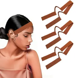 3pcs Lace Melting Band，Elastic Bands for Wigs - Lace Melting, Edge Wrap to Lay Edges,Ear Free Elastic Wig Band for Lace Front Wigs Zero Ear Pressusre Melting Edge Band, Lace Wig Headband