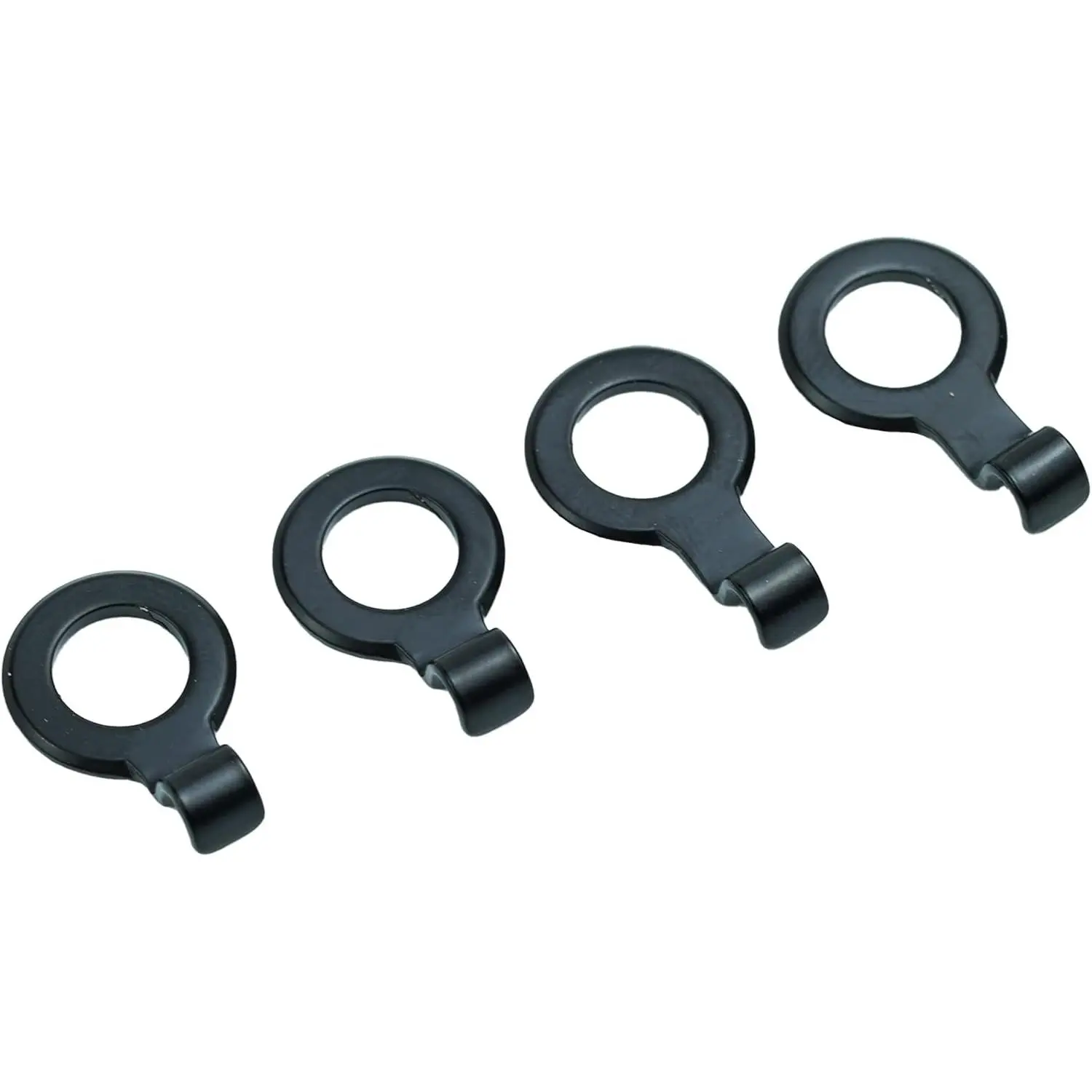 Guyker Guitar Head String Retainer, Electric Guitar String Guide, Strings Trees Replacement Part 4 PCS/1 Set (11mm/14mm), SR9 Black/Gold/Chrome