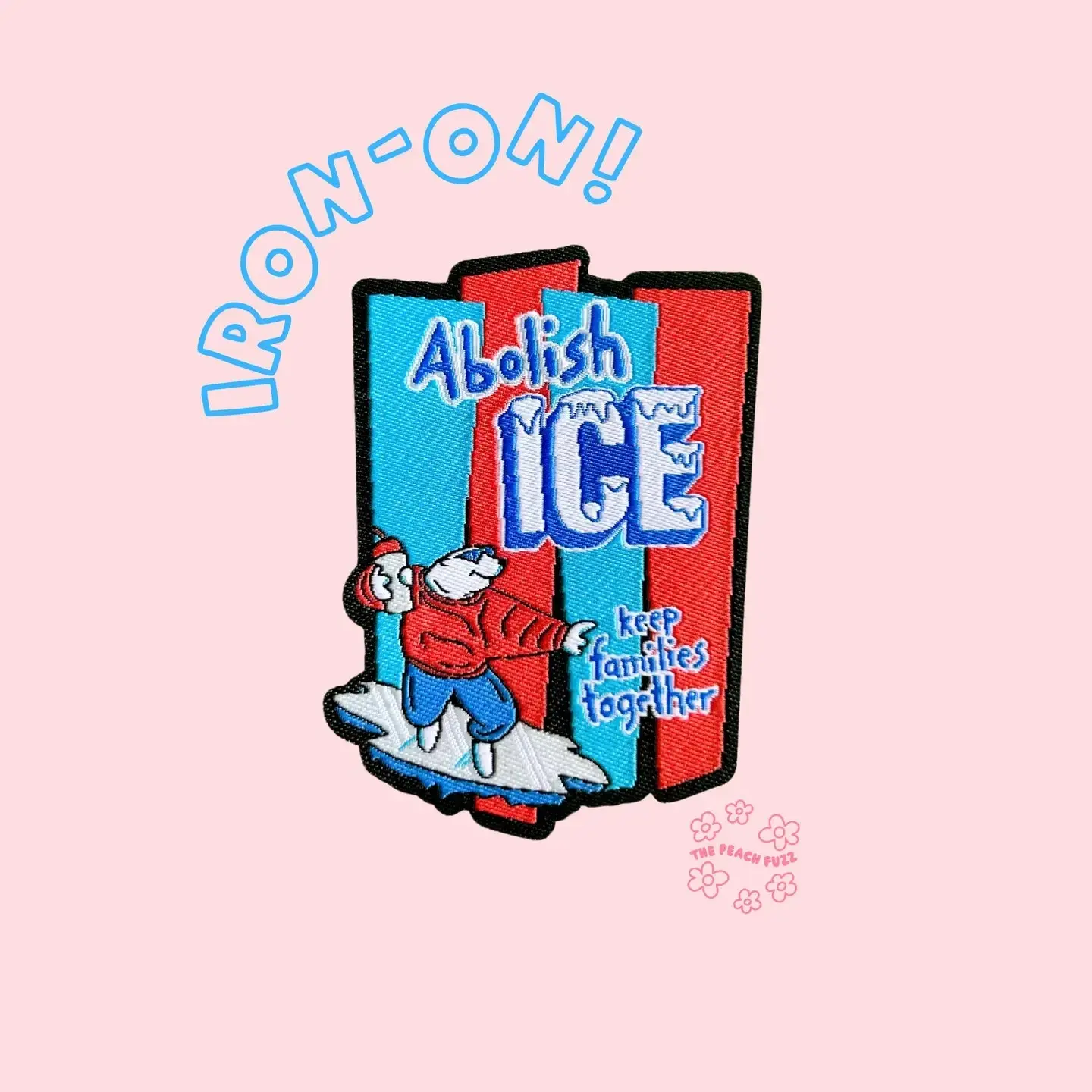 Abolish Ice Iron-On Patch