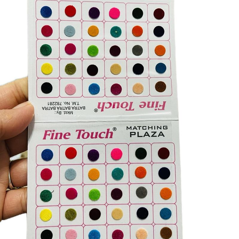 Beautiful multicolor velvet Tika / Bindi