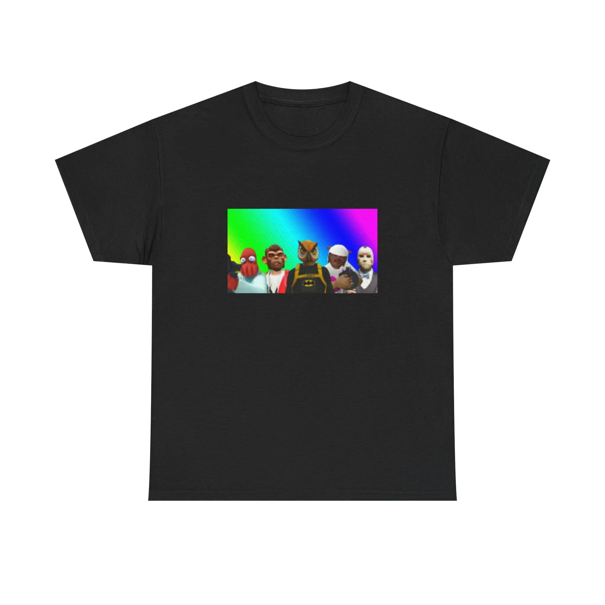 Vanoss Thumbnail Art Print Cotton T-Shirt, Classic Youtube Gaming Creator Graphic Tee, Soft Breathable Unisex Loose Top, Casual Streetwear Shirt, Birthday Holiday Gift For Men Women Teen Gamers Menswear Jeans