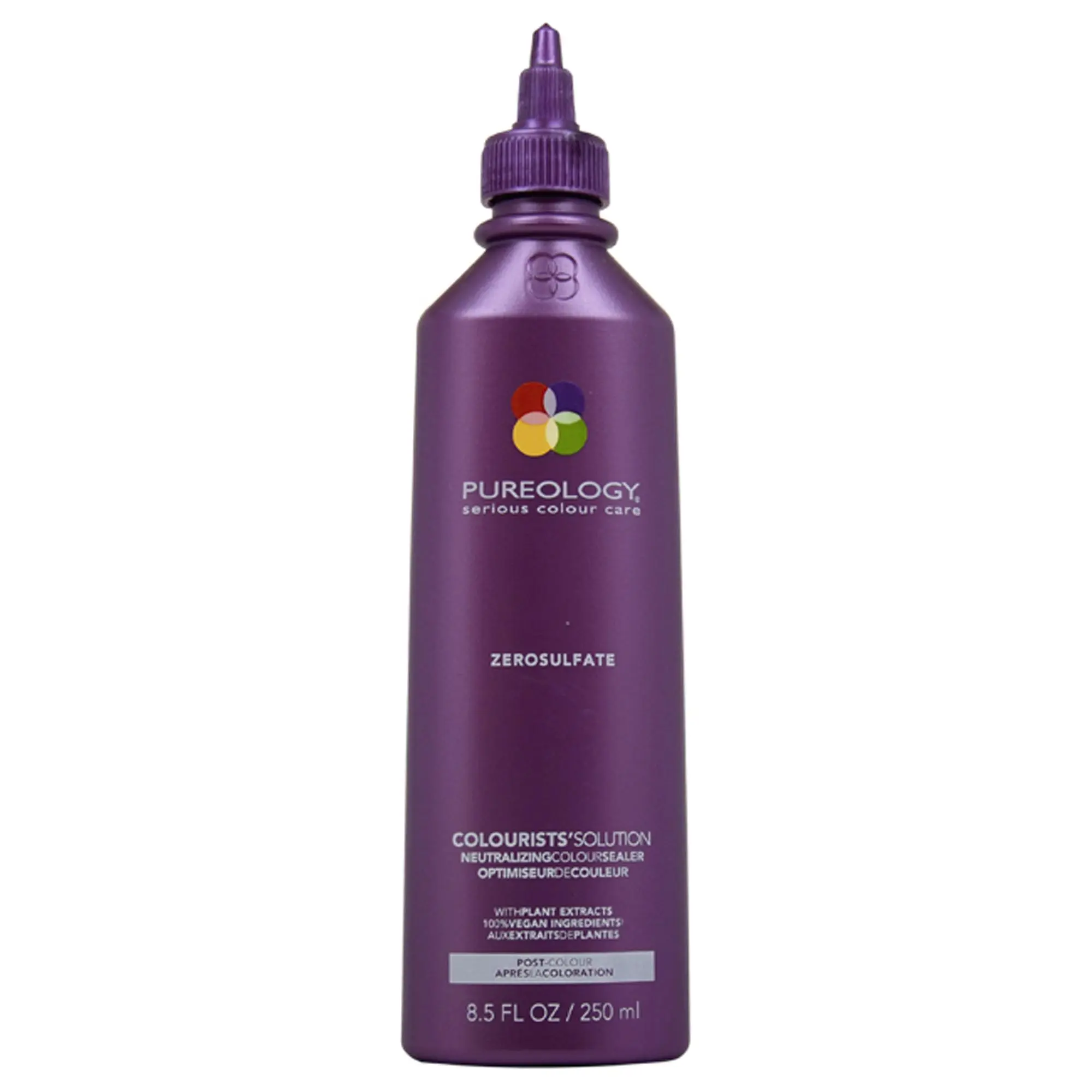 Pureology 0-Sulfate Neutralizing Colour Sealer Unisex Haircare Treatment - 8.5 oz Single Bottle for Sensitive Hair