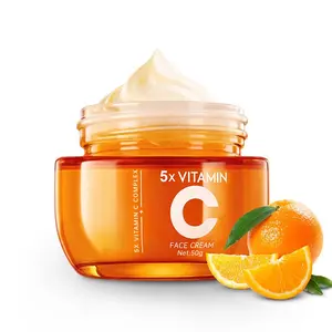 Korean Renewal Cream with 5x Vitamin C,Niacinamide & Hyaluronic Acid for Wrinkle Dry and Dull Skin - Brightening,Moisturizing,Repairing,Glowing Skincare