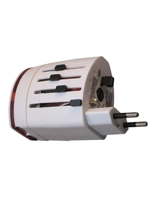 Electricity around the world.  You must take an adapter.