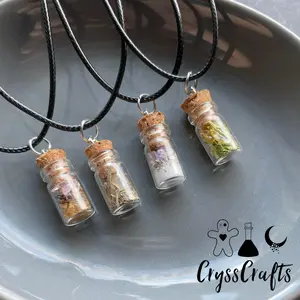 Mini Spell Jar Necklace