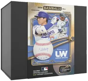 2026 Under Wraps MLB Baseballs Vol. 1