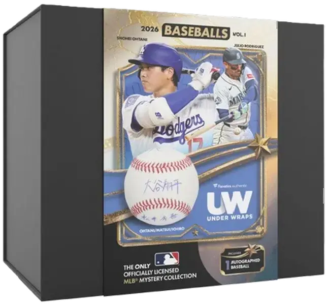 2026 Under Wraps MLB Baseballs Vol. 1