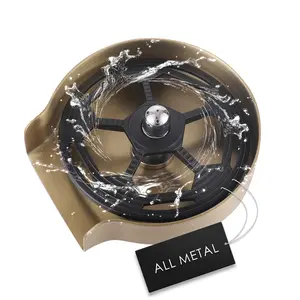 RALANDA Cup Washer for Sink,High-Pressure Glass Rinser with 360° Rotating Spout, Stainless Steel Cup Rinser Attachment for Bottles, Mugs & Baby Cups, 2025 Enhanced Cleaning Power