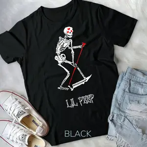 Lil peep reapers For Men & Women T-Shir Unisex T-shirt