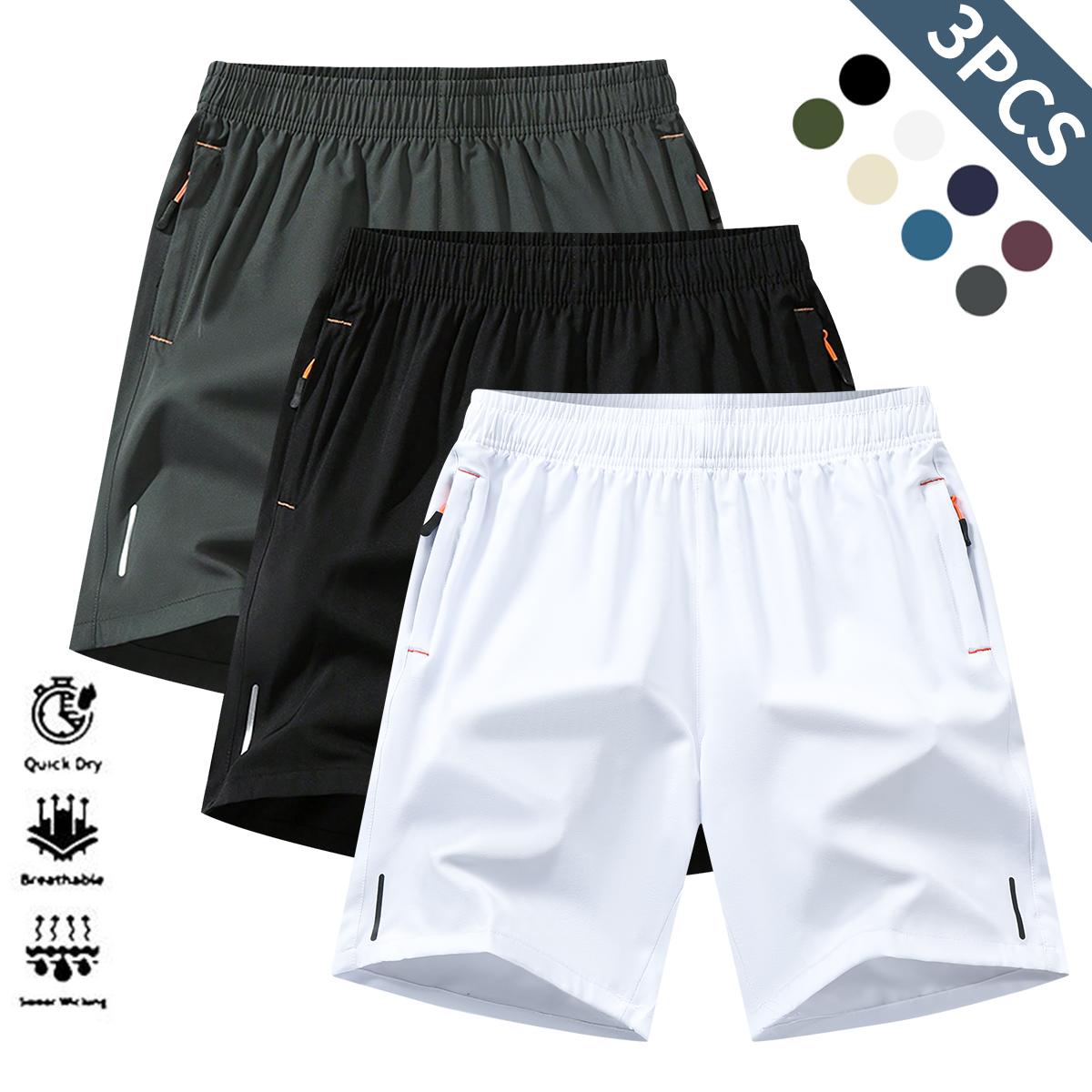 Men's Athletic Shorts Quick Dry Reflective Design Running Gym Workout Shorts for Men, Lightweight Breathable Sports Shorts with Pockets, Fitness Shorts for Outdoor Exercise Men's Athletic Shorts Quick Dry Reflective Design Running Gym Workout Shorts for Men, Lightweight Breathable Sports Shorts with Pockets, Fitness Shorts for Outdoor Exercise