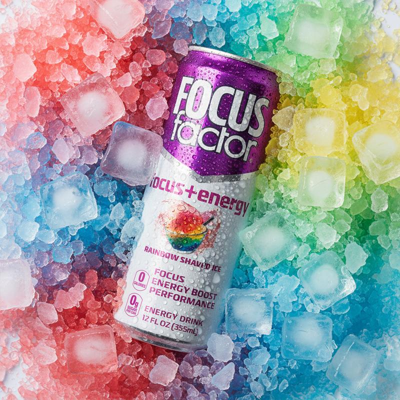 FOCUS FACTOR Focus + Energy Drinks - Zero Sugar - Pack of 12 - 120mg Caffeine - Nootropics & B-Vitamins - Original, Berry or Orange Flavor - for Focus, Energy, Productivity & Performance