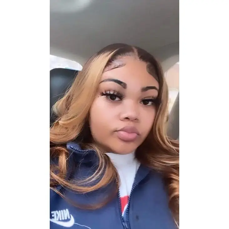 Custom HD Highlight Lace Front Body Wave Wig