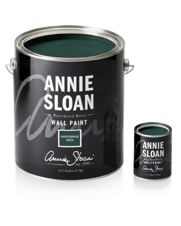 Knightsbridge Green Annie Sloan Wall Paint Sample Pot
