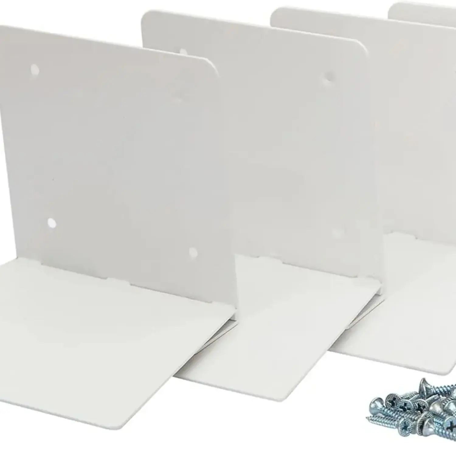 Invisible Floating Bookshelves Wall Mounted, Heavy-Duty Book Organizers, Iron Wall Mounted Shelves for Bedroom