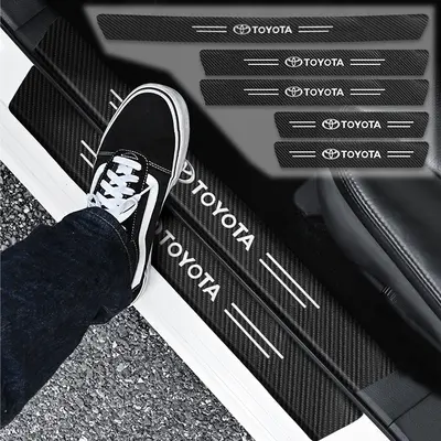 Stainless Steel Door Sill Protector For Toyota Highlander 2020-2025 - Interior Entry Guard Trim