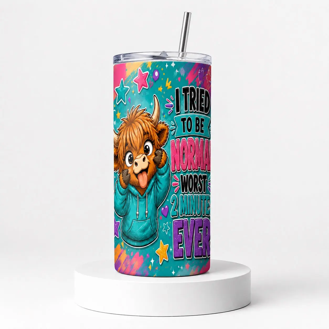 I Tried to Be Normal 20 oz Tumbler
