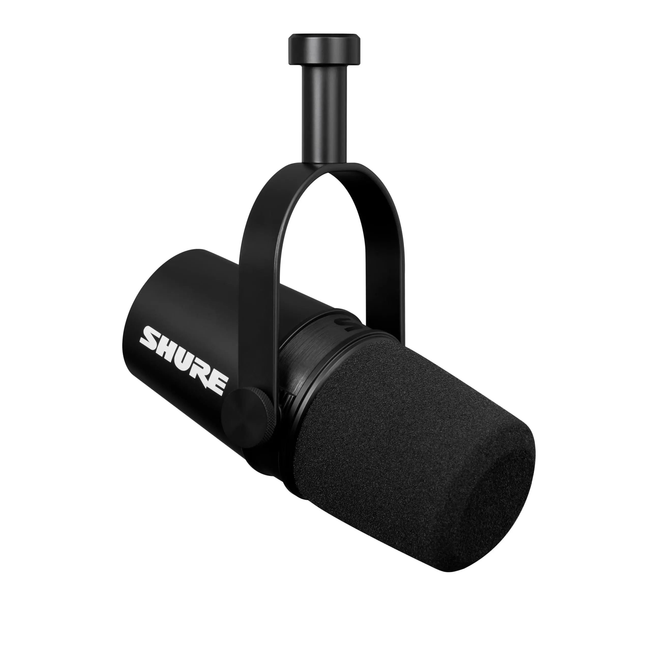 Shure MV7X XLR Dynamic Microphone – Voice-Isolating Cardioid Mic for Podcasting, Vocal Recording & Broadcasting, All-Metal, Black