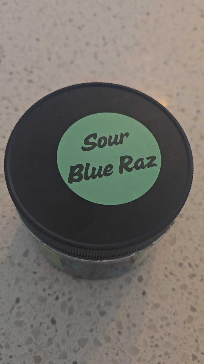 Item: Sour Blue Raz, 25 OZ