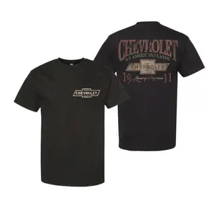 Vintage Distressed Logo Tee for Chevy Fans, Chevrolet American Classic T-Shirt, Cotton Crewneck Streetwear with Heritage 1911 T-Shirt, Legendary Performance Automotive Style Men Gifts Graphic Tee