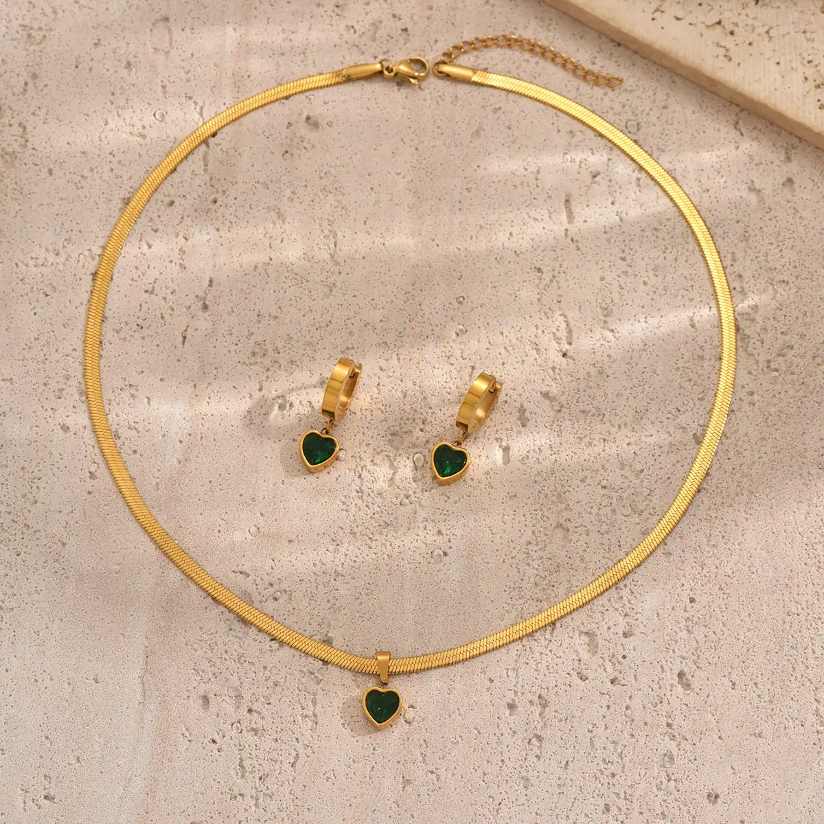 Lxalry Golden Jewelry Set – Love Engraved  Necklace/Bracelet/Earrings, Handwritten Style Romantic  Couple Accessories, Minimalist Luxury  Gift for Everyday Wear and Special Occasions