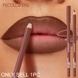 1PC Nude Brown Lip Liner Singles Makeup - Waterproof And Smudge-Proof Matte Pencil, Long-Lasting, Velvet Lip Liner With Smooth Texture, Create A Variety of Color Makeup for Your Lips