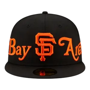 New Era 59FIFTY MLB San Francisco Giants City Nicknames Fitted Hat – Black/Orange