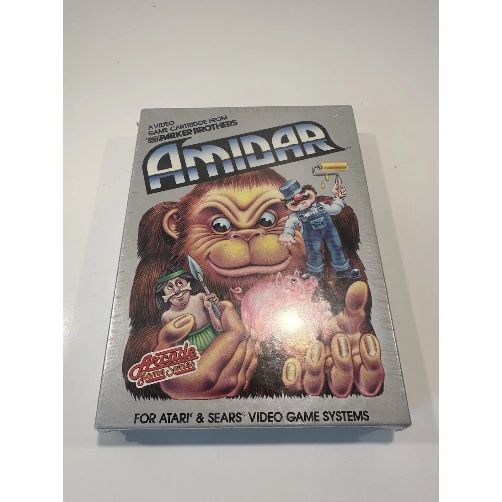 Atari 2600 1982 Amidar Video Game NOS Factory Shrink Wrapped Unsold Dealer Stock
