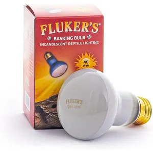 Incandescent Basking Spotlight Bulbs for Reptiles Tanks Reptile Heat Lamp Bulbs for Infrared Light 40-Watt