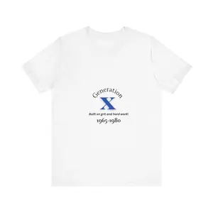 Generation X - T-Shirt, girl/guy gift, genX gift, Birthday gift, Father's Day gift