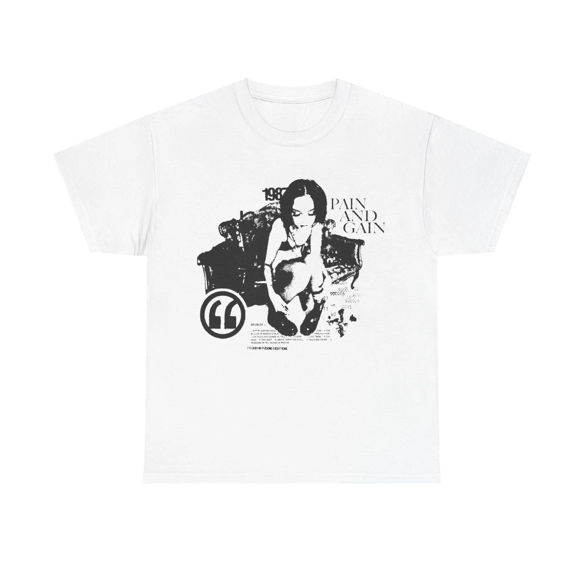 Pain Graphic Tee Hiphop Y2k Vibes Casual Classic Cotton Menswear Retro Shirt T-Shirt Top Vintage Comfy Streetwear Tshirt Soft