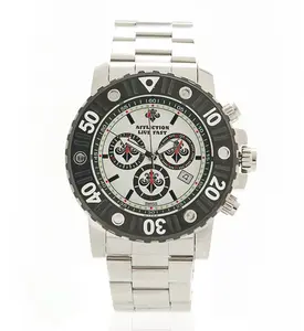 Affliction Watch Gents Chronograph Steel