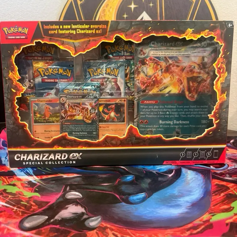 Pokemon TCG: Charizard Ex Special Collection Box
