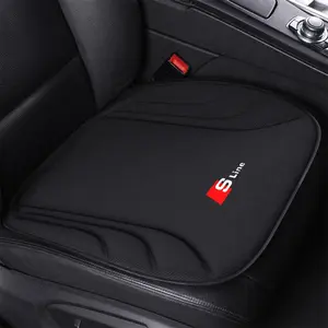 Breathable Car Seat Protective Cushion, Soft Suede Anti-Slip Seat Cover, Suitable for Audi Models, Comfortable Seat Mat Accessory