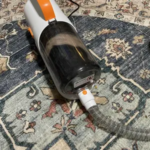 PAWING Pet Grooming Kit with Vacuum, All-in-1 Professional Deshedding Tools for Dogs & Cats - Low Noise Dogs Vacuum Cleaner with 2L Large Capacity Dust Cup for Shedding Pet Hair