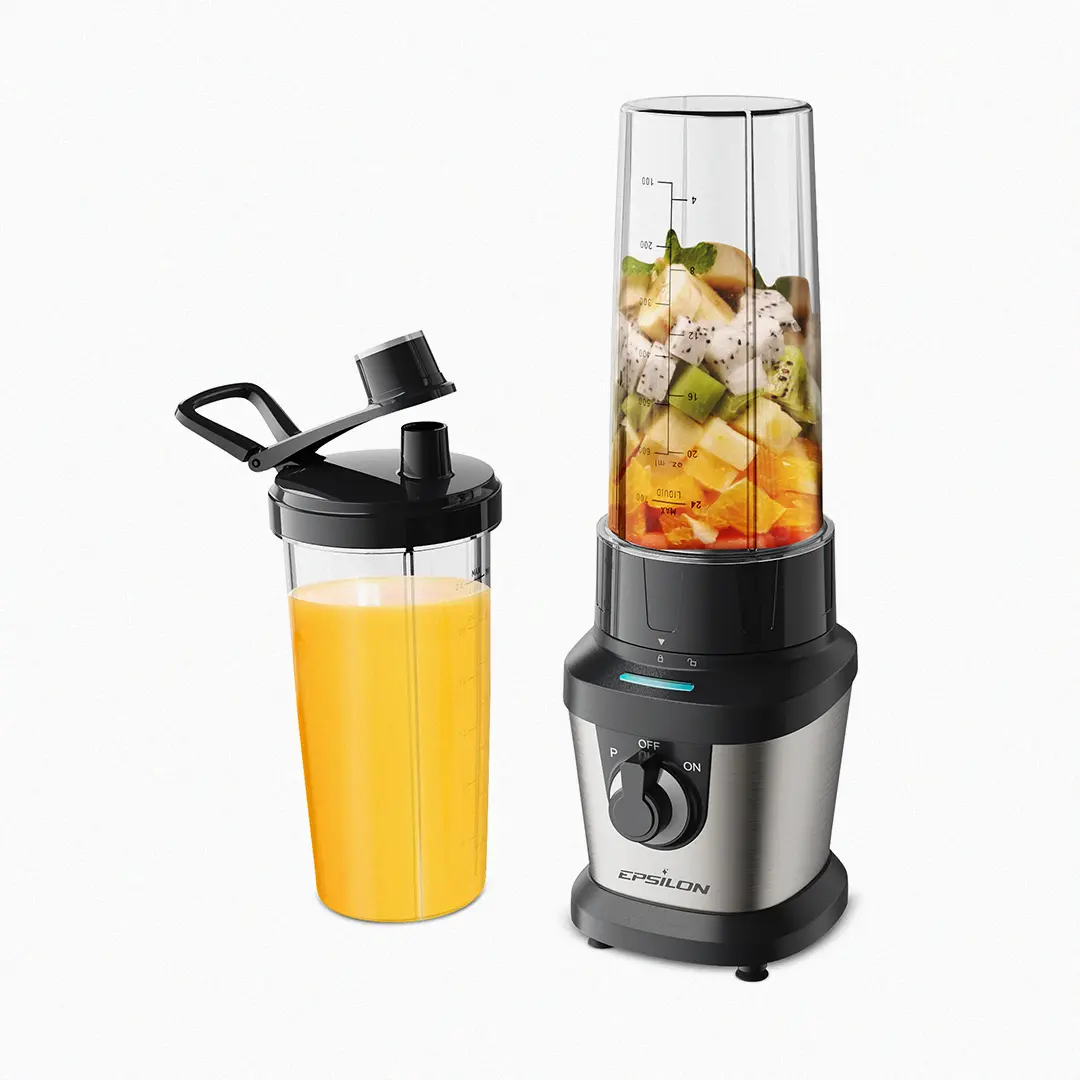 Epsilon Portable Blender – 400W High-Speed Motor, 700ml BPA-Free PCTG Bottle, Pulse Control, Travel-Friendly Smoothie Maker